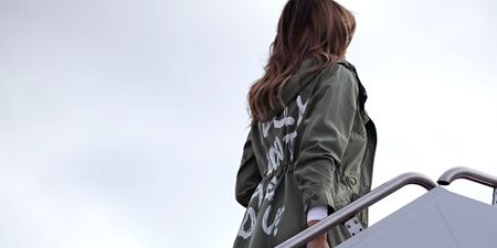Melania Trump made an unexpected visit to the US/Mexico border, but her jacket is all anyone is talking about