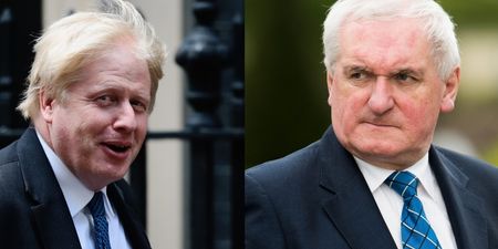 Bertie Ahern labels Boris Johnson a “buffoon” who will “ruin” Ireland