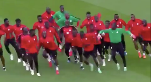 Senegal training