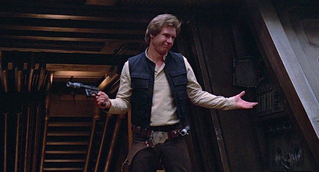 Han Solo Return of the Jedi blaster auction
