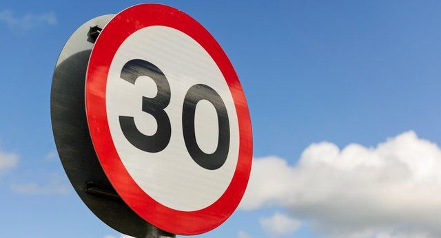 New speed limits Dublin