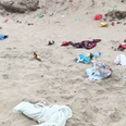 VIDEO: One of Ireland’s best beaches totally wrecked by litter