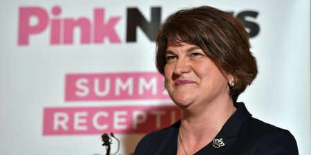 DUP leader Arlene Foster says ‘Everyone is equal’, while remaining opposed to same-sex marriage