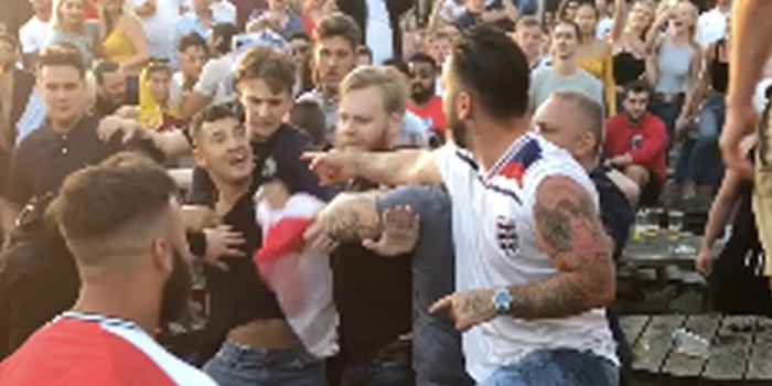 England fans brawl