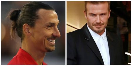 Zlatan and Beckham have made a very unique bet ahead of the Sweden V England match