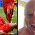 Ross Kemp records another brilliantly haunting video celebrating Harry Maguire’s goal