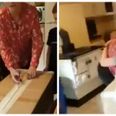 WATCH: Irish mammy and granny react hilariously to a surprise visitor
