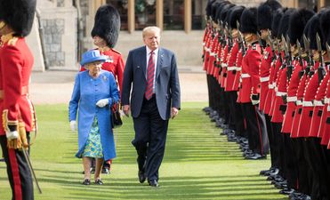 Donald Trump broke royal protocol not once but twice while meeting Queen Elizabeth II