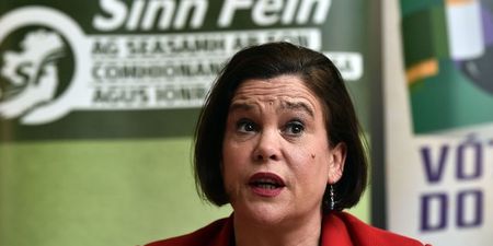Mary Lou McDonald responds after Sinn Féin’s David Cullinane shouts ‘Up the Ra’ after election