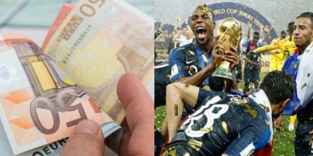 An incredible World Cup final bet sees punter landing €10,000