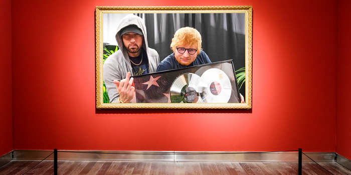 Eminem Ed Sheeran photograph funny