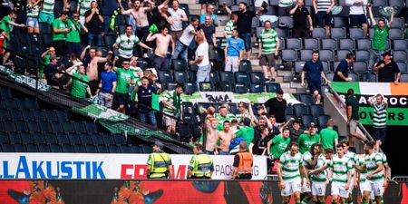 WATCH: Shamrock Rovers fans celebrate crucial Europa League qualifier goal