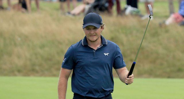Eddie Pepperell The Open hungover