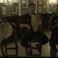 WATCH: Liverpool legends try their hand at a Irish trad music session while in Dublin