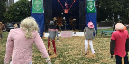 PICS: There was a Scarecrow Festival in Laois this weekend and somebody perfectly recreated Electric Picnic… with scarecrows