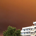 Irish DJ shares remarkable footage of the sky over Albufeira as devastating wildfire spreads