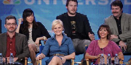Amy Poehler has teased a Parks & Rec reunion in classic Leslie Knope fashion