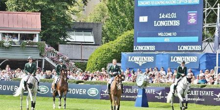 Irish Show Jumping team tie for second place in Aga Khan cup at Dublin Horse Show