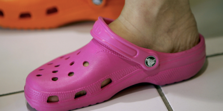 Crocs has announced it is closing its remaining factories