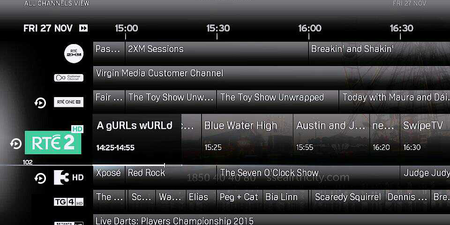 Irish Virgin Media customers will see a group of channels added to their bundles this weekend