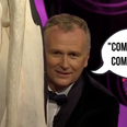 WATCH: Dáithí Ó Sé milking a cow at the Rose of Tralee will haunt your dreams forever