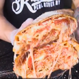 WATCH: Do you think you could take down this giant pizza-burrito?