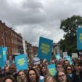 Thousands gather for Stand4Truth demonstration in Dublin during Phoenix Park mass