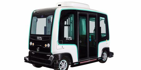 Ireland’s first driverless public transport vehicle will take a spin in Dublin this weekend