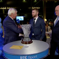 Michael Lyster shows his composure during bizarre gaffe on Sunday Game last night