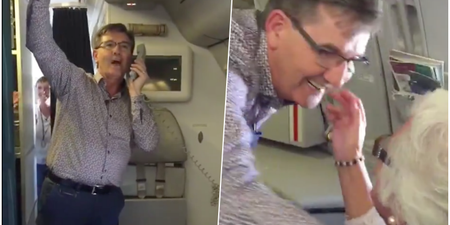 WATCH: Daniel O’Donnell delights woman on airplane by singing ‘Happy Birthday’
