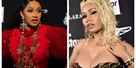 Cardi B and Nicki Minaj got into a very heated fight at an award ceremony