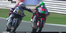 Calls to ban Moto2 driver entirely after he pulls opponent’s brake at 140mph