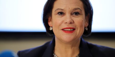 Mary Lou McDonald says ‘England get out of Ireland’ St Patrick’s Day banner was not directed at English people