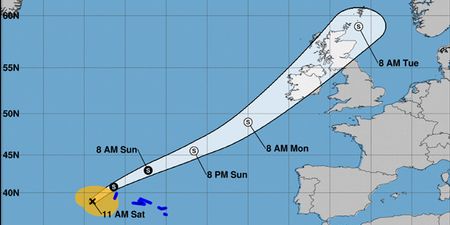 Met Éireann issue statement on path and strength of Tropical Storm Helene