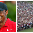 Insane scenes on the final hole as Tiger Woods wins his first tournament in five years
