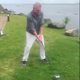 After getting slammed for polluting the ocean, Presidential candidate Peter Casey “retrieved” the golf ball