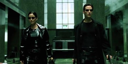 The Matrix lobby shoot-out with only sound effects and the music removed is brilliant viewing