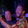 WATCH: Post Malone and Jimmy Fallon were giving it socks during this singalong of The Wild Rover