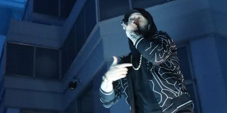 Eminem lit up New York with an epic performance on top of the Empire State Building