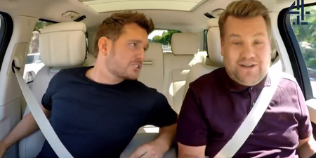 WATCH: The trailer for Michael Bublé and James Corden’s Carpool Karaoke has us very excited for the real thing