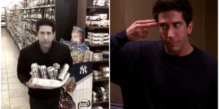 WATCH: David Schwimmer had an excellent response to viral lookalike thief