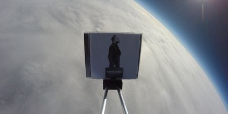 WATCH: Gavin James has literally launched his new album into space