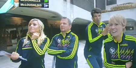 Donncha O’Callaghan was the star of the first episode of Ireland’s Fittest Family