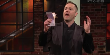 Late Late Show audience members try to win €10,000 by lying to Keith Barry