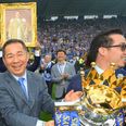 WATCH: Leicester City pay moving tribute to Vichai Srivaddhanaprabha as they return home