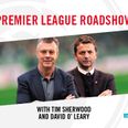 Tim Sherwood & David O’Leary will host a live Premier League panel this month