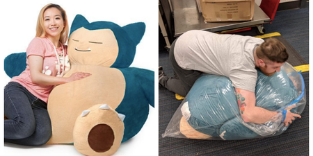 Drunk man buys a gigantic Pokémon after having a few, epic quest to get Snorlax delivered starts
