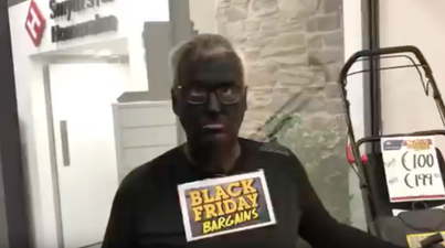 Wexford hardware store apologises after using ‘blackface’ Black Friday promo video
