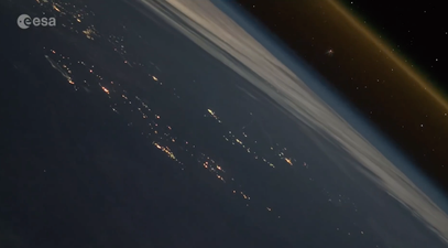 This time-lapse video from space of a rocket being launched is fantastic viewing