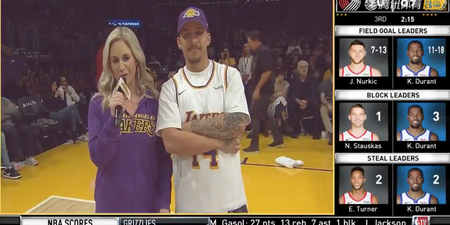 Oblivious basketball fan stars in the dumbest moment in TV history